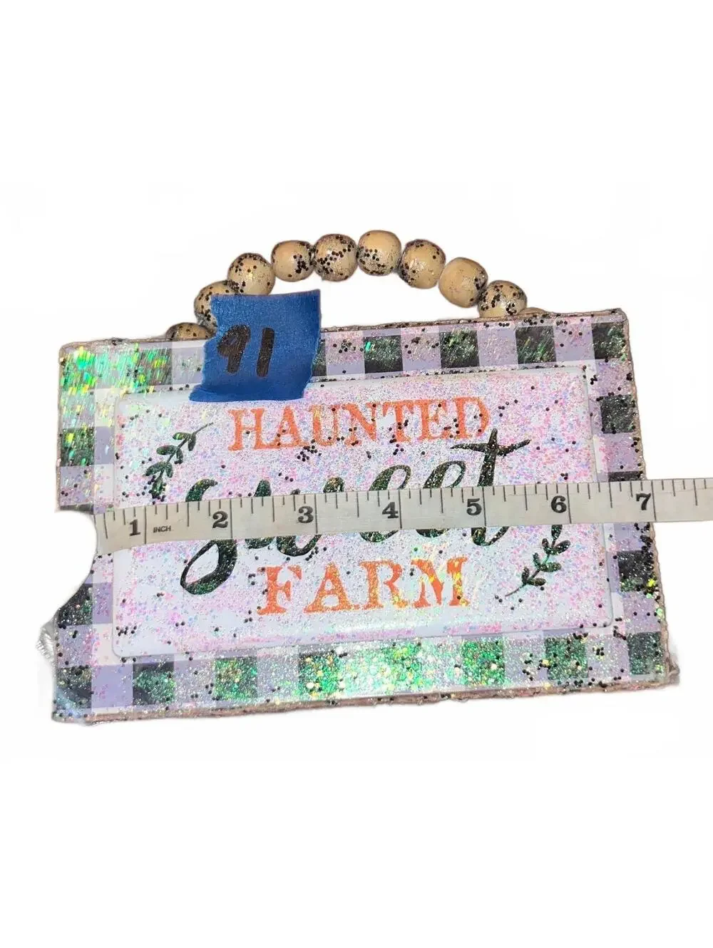 N/A handcrafted glittery